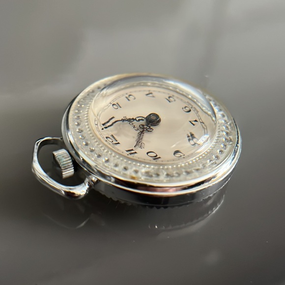 Splendor Vintage Swiss Classical Roman Coin Pocket Watch Cameo - Picture 7 of 14